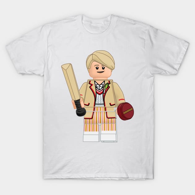 Lego Fifth Doctor T-Shirt by ovofigures